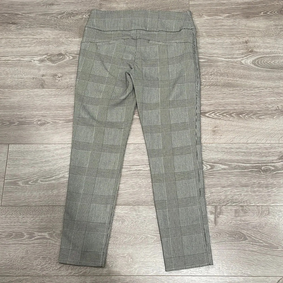 NWOT Apt. 9 Pull On Stretch Ankle Pants Black White Plain S - Picture 16 of 16